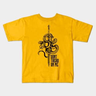 Dont Tread on Me - Distressed Kids T-Shirt